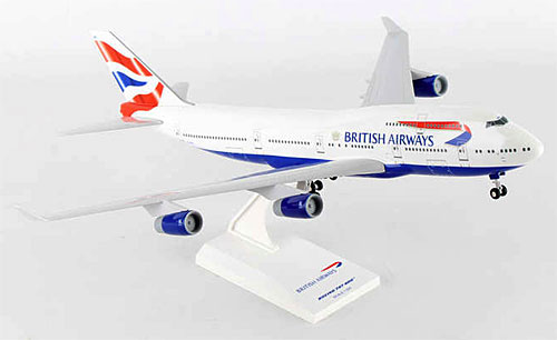 Airplane Models: British Airways - Boeing 747-400 - 1/200 - Premium model