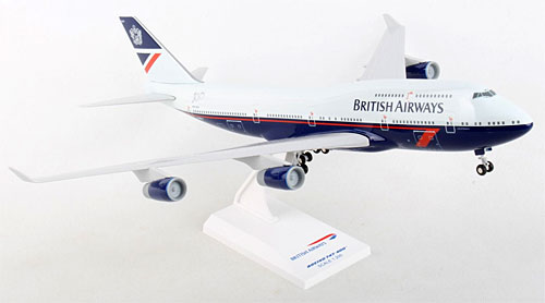 Airplane Models: British Airways - Landor - Boeing 747-400 - 1/200 - Premium model