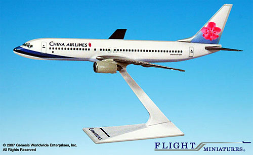 Airplane Models: China Airlines - Boeing 737-800 - 1/200