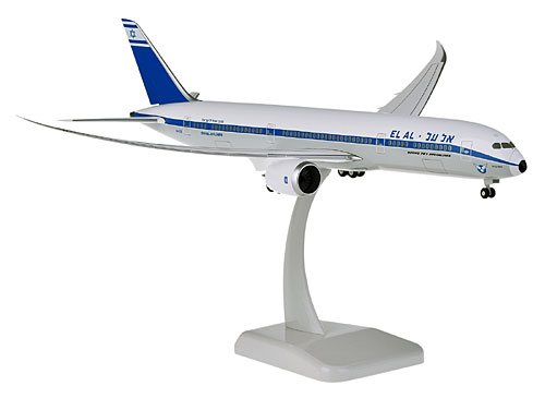 Airplane Models: El Al - Retro - Boeing 787-9 - 1/200 - Premium model