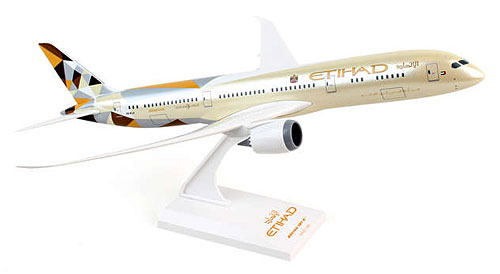 Airplane Models: Etihad - Boeing 787-9 - 1/200 - Premium model