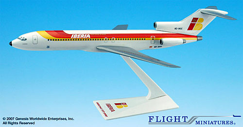 Airplane Models: Iberia - Boeing 727-200 - 1/200