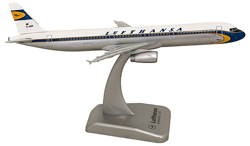 Airplane Models: Lufthansa - Airbus A321-200 - Retro - 1/200 - Premium model