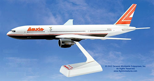 Airplane Models: Lauda Air - Boeing 777-200 - 1/200