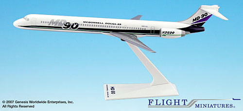 Airplane Models: McDonnell Douglas - House Color - MD-90 - 1/200
