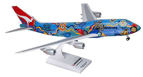 Airplane Models: Qantas - Nalanji - Boeing 747-300 - 1/200 - Premium model