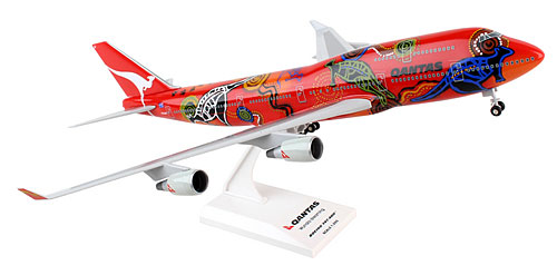 Airplane Models: Qantas - Wunala - Boeing 747-400 - 1/200 - Premium model