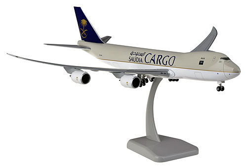 Airplane Models: Saudia Cargo - Boeing 747-8F - 1/200 - Premium model