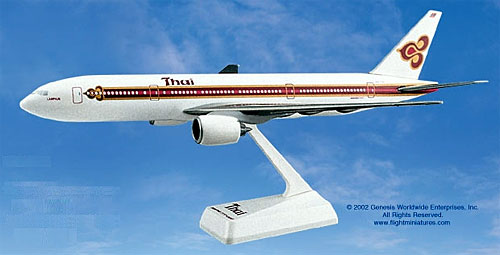 Airplane Models: Thai Airways - Boeing 777-200 - 1/200