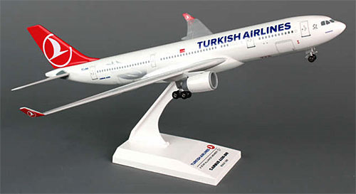 Airplane Models: Turkish Airlines - Airbus A330-200 - 1/200 - Premium model