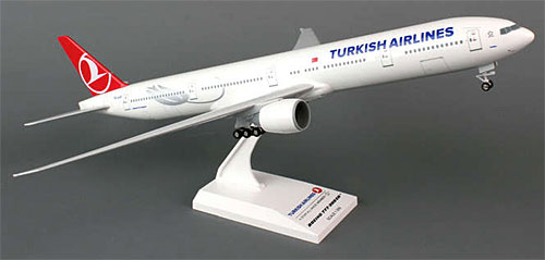 Airplane Models: Turkish Airlines - Boeing 777-300ER - 1/200 - Premium model