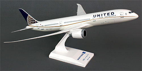 Airplane Models: United - Boeing 787-9 - 1/200 - Premium model