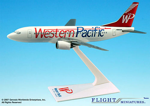 Airplane Models: Western Pacific - Boeing 737-300 - 1/200
