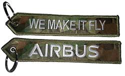 Key ring: Airbus - Camouflage - We make it fly