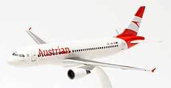 Airplane Models: Austrian Airlines - Airbus A320-200 - 1/200