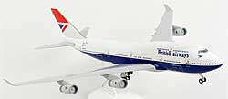 Airplane Models: British Airways - Retro Negus - Boeing 747-400 - 1/200 - Premium model