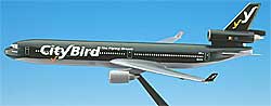 Airplane Models: City Bird - MD11 - 1/200