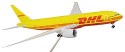 Airplane Models: DHL - Boeing 777-200F - 1/200 - Premium model