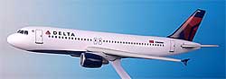 Airplane Models: Delta Air Lines - Airbus A320-200 - 1/200