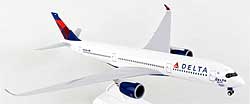 Airplane Models: Delta Air Lines - Spirit - Airbus A350-900 - 1/200 - Premium model