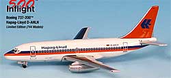 Airplane Models: Hapag-Lloyd - Boeing 737-200 - 1/500