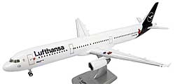 Airplane Models: Lufthansa - Airbus A321-100 - Mouse & Elephant - 1/200 - Premium model