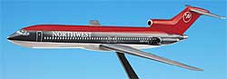 Airplane Models: Northwest Airlines - Boeing 727-200 - 1/200