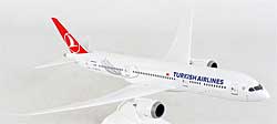 Airplane Models: Turkish Airlines - Boeing 787-9 - 1/200 - Premium model