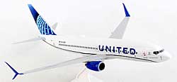 Airplane Models: United - Boeing 737-800 - 1/130 - Premium model