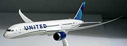 Airplane Models: United - Boeing 787-9 - 1/200