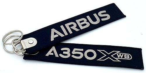 Airbus - A350 XWB - black - Key ring