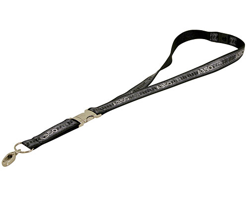 Lanyard: Airbus Lanyard A350XWB with metal clip