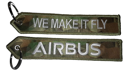 Key ring: Airbus - Camouflage - We make it fly