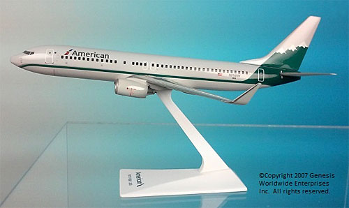 Airplane Models: American Airlines - Reno Air - Boeing 737-800 - 1/200