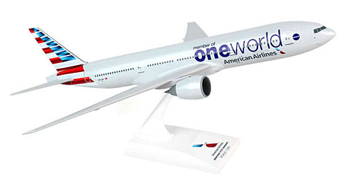 Airplane Models: American Airlines - Boeing 777-200 - 1/200 - One World - Premium model
