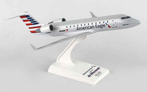 Airplane Models: American Eagle - CRJ-200 - 1/100 - Premium model