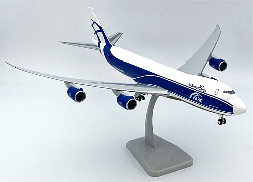 Airplane Models: AirBridgeCargo - Boeing 747-8F - 1/200 - Premium model