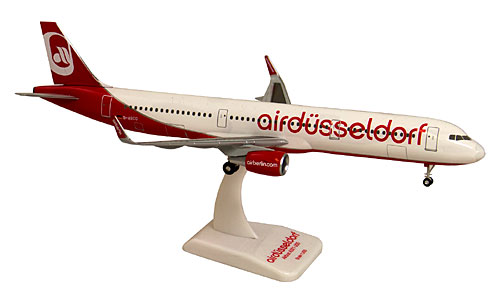 Airplane Models: Air Berlin - airdüsseldorf - Airbus A321-200 - 1/200 - Premium model