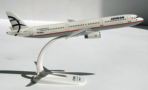 Airplane Models: Aegean Airlines - Airbus A321-200 - 1/200