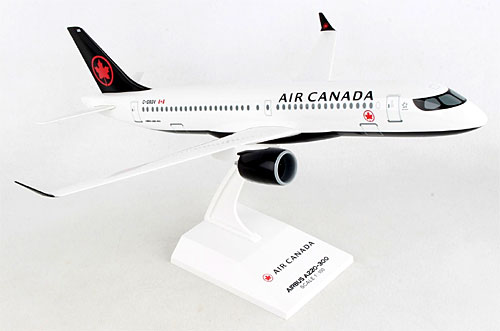 Airplane Models: Air Canada - Airbus A220-300 - 1/100 - Premium model