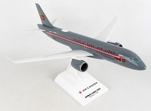Airplane Models: Air Canada - Retro TCA - Airbus A220-300 - 1/100 - Premium model
