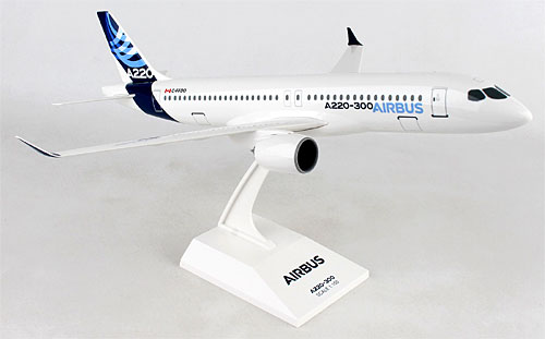 Airplane Models: Airbus - House Color - Airbus A220-300 - 1/100 - Premium model