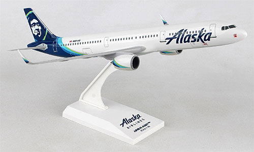 Airplane Models: Alaska Airlines - Airbus A321neo - 1/150 - Premium model