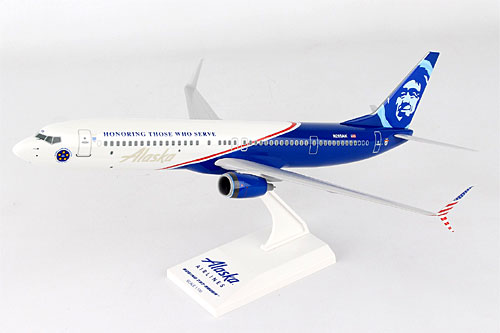 Airplane Models: Alaska Airlines - Boeing 737-900ER - 1/130 - Premium model