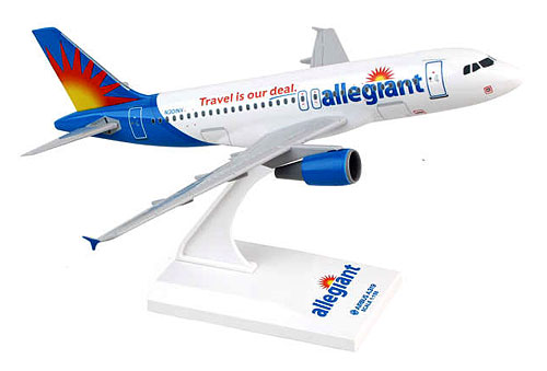 Airplane Models: Allegiant - Airbus A319 - 1:150 - Premium model