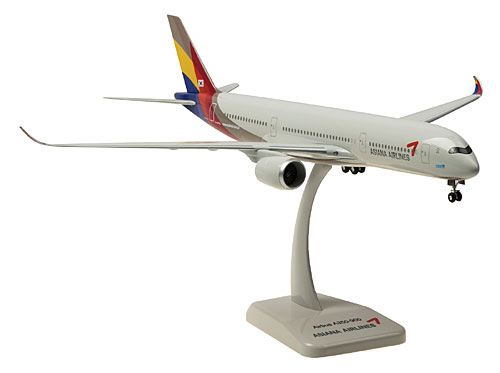 Airplane Models: Asiana Airlines - Airbus A350-900 - 1/200 - Premium model