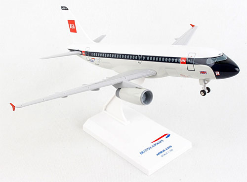 Airplane Models: British Airways - BEA retro - Airbus A319 - 1:150 - Premium model