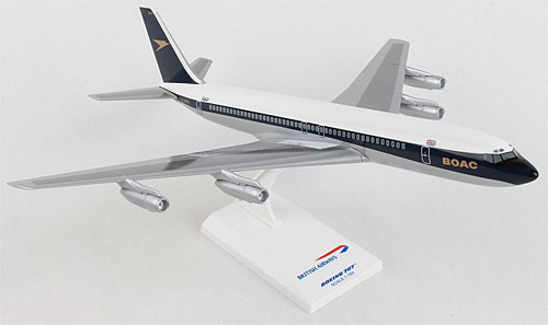 Airplane Models: British Airways - BOAC - Boeing 707-300 - 1/150 - Premium model