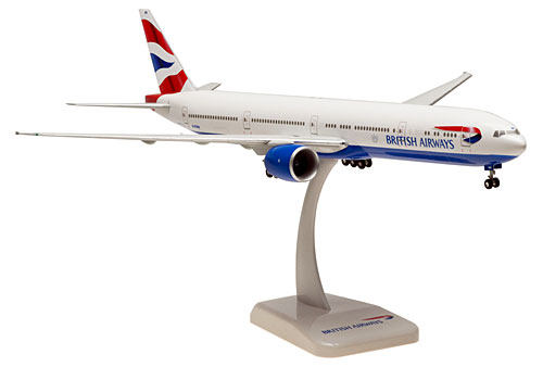 Airplane Models: British Airways - Boeing 777-300ER - 1/200 - Premium model