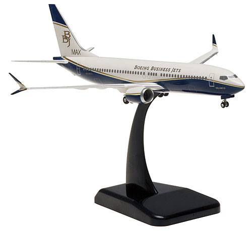 Airplane Models: Boeing - BBJ - Boeing 737 MAX 8 - 1/200 - Premium model
